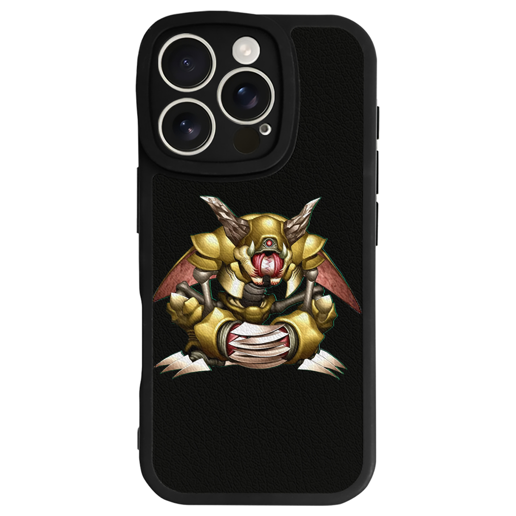 （画像用） 遊☆戯☆王 Yu-Gi-Oh! 【iPhone 16シリーズ対応】シリコンスマホケース（レザー調） 材質：シリコン